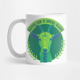 Goats For A Green Globe Mug